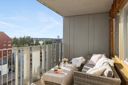 Balkong eller utsiktsbild