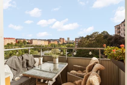 Balkong eller utsiktsbild