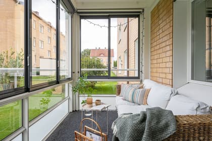 Balkong eller utsiktsbild