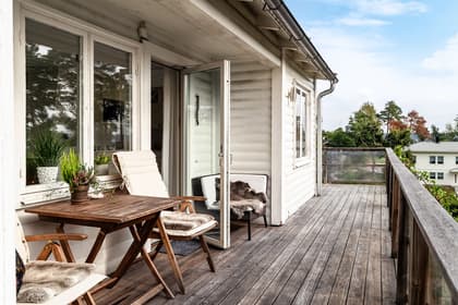 Balkong eller utsiktsbild