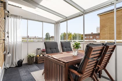 Balkong eller utsiktsbild