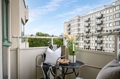 Balkong eller utsiktsbild