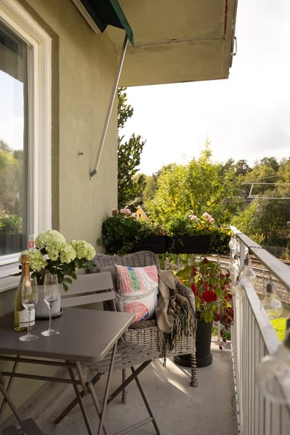 Balkong eller utsiktsbild