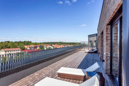 Balkong eller utsiktsbild