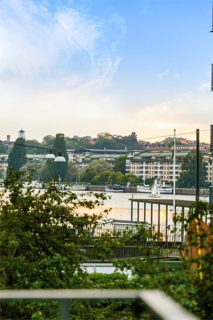 Balkong eller utsiktsbild