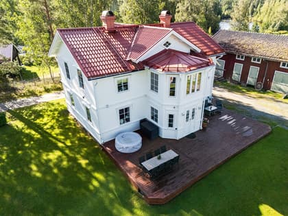 Illustrerad karta över fastigheten eller området