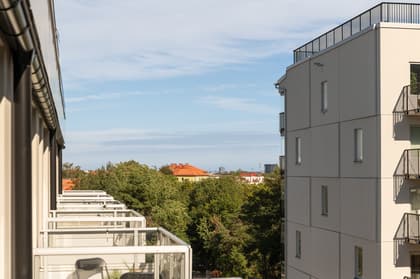 Balkong eller utsiktsbild