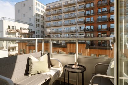 Balkong eller utsiktsbild