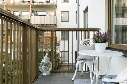 Balkong eller utsiktsbild