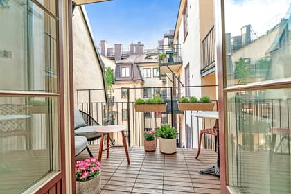 Balkong eller utsiktsbild