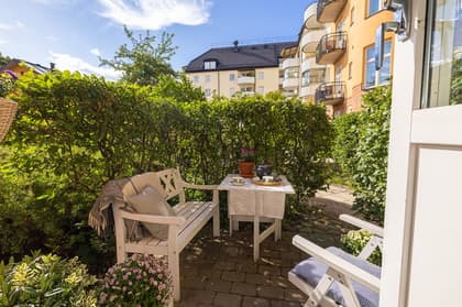 Balkong eller utsiktsbild