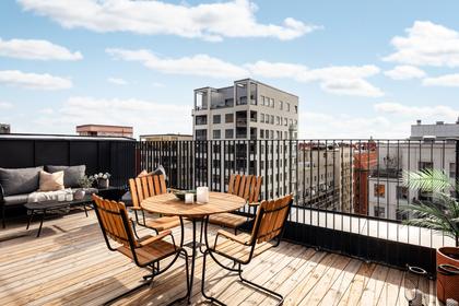 Balkong eller utsiktsbild