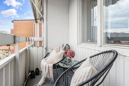 Balkong eller utsiktsbild