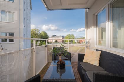 Balkong eller utsiktsbild