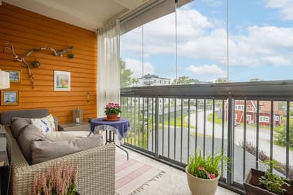 Balkong eller utsiktsbild