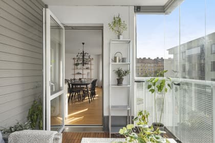 Balkong eller utsiktsbild