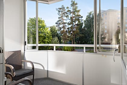 Balkong eller utsiktsbild