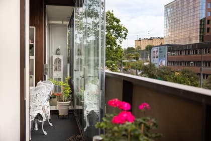 Balkong eller utsiktsbild