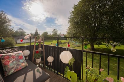 Balkong eller utsiktsbild