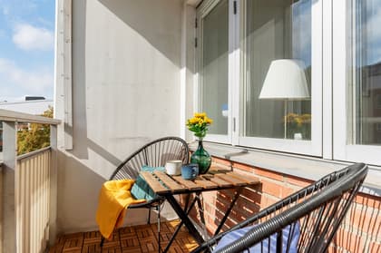 Balkong eller utsiktsbild