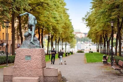 Balkong eller utsiktsbild