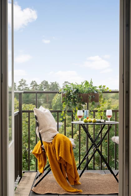 Balkong eller utsiktsbild