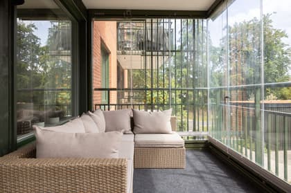 Balkong eller utsiktsbild