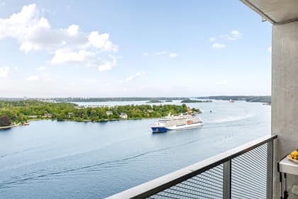 Balkong eller utsiktsbild