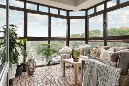 Balkong eller utsiktsbild