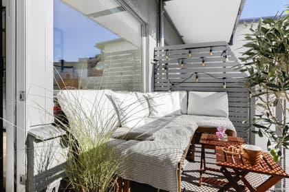 Balkong eller utsiktsbild