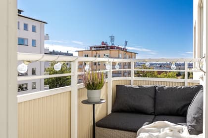 Balkong eller utsiktsbild