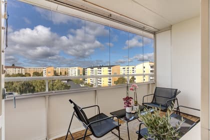 Balkong eller utsiktsbild