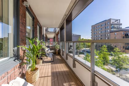 Balkong eller utsiktsbild