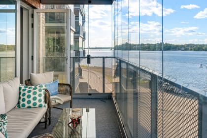 Balkong eller utsiktsbild