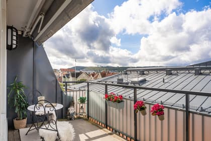 Balkong eller utsiktsbild