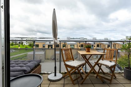 Balkong eller utsiktsbild