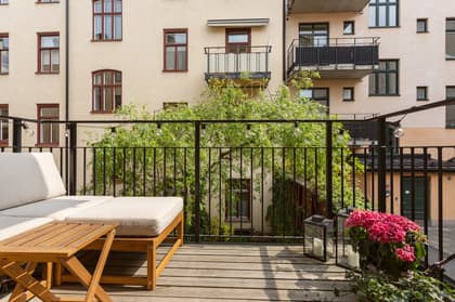 Balkong eller utsiktsbild