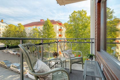 Balkong eller utsiktsbild