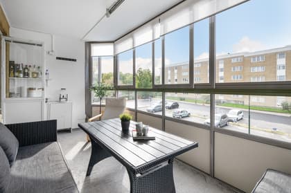 Balkong eller utsiktsbild