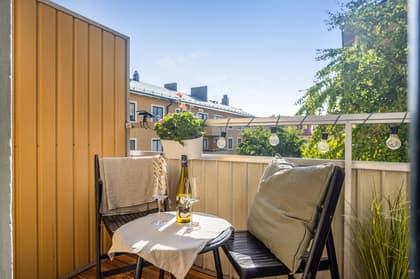 Balkong eller utsiktsbild