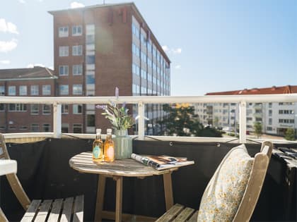 Balkong eller utsiktsbild