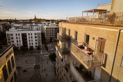 Balkong eller utsiktsbild