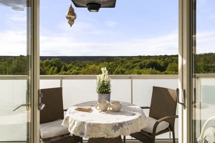 Balkong eller utsiktsbild