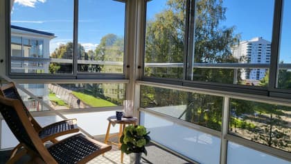 Balkong eller utsiktsbild