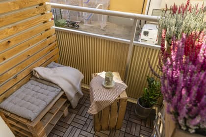 Balkong eller utsiktsbild