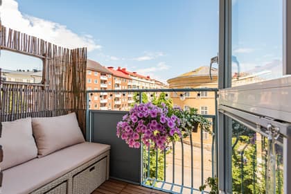 Balkong eller utsiktsbild