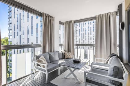 Balkong eller utsiktsbild