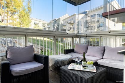 Balkong eller utsiktsbild