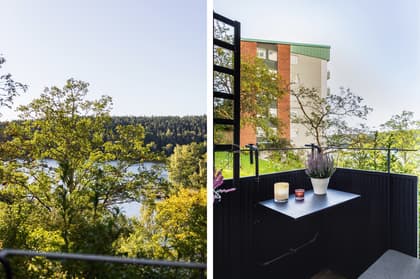 Balkong eller utsiktsbild