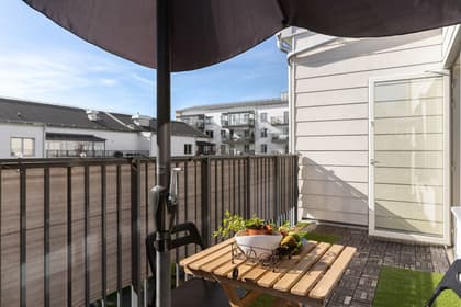 Balkong eller utsiktsbild